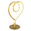 Globo Amore Tischleuchte LED Gold, 1-flammig