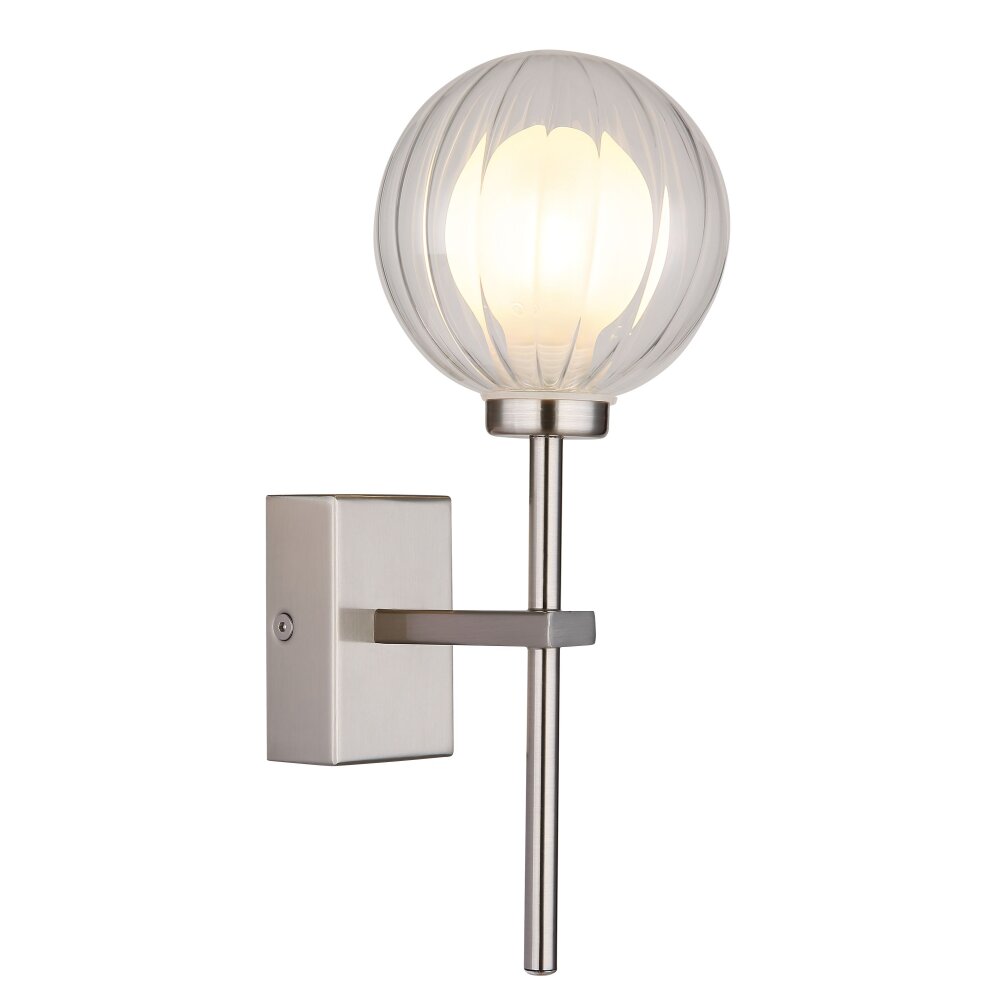 Globo Ander Wandleuchte Nickel-Matt, 1-flammig main product photo
