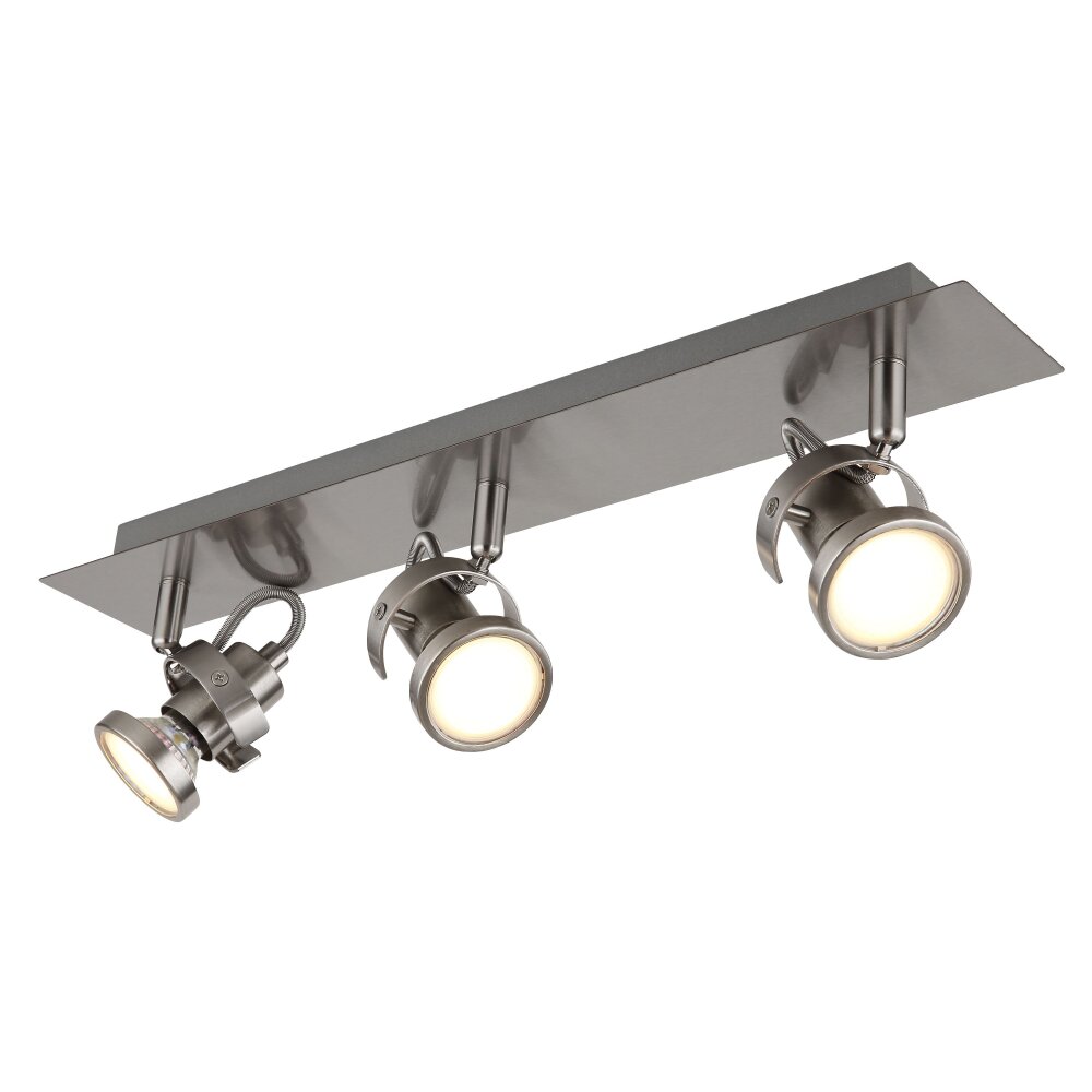 Globo Verpax Strahler Nickel-Matt, 3-flammig main product photo