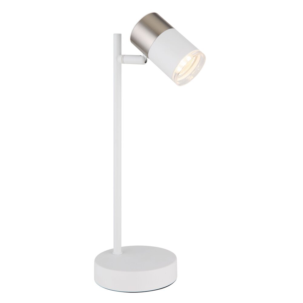 Globo Brisbon Tischleuchte Weiß, 1-flammig main product photo