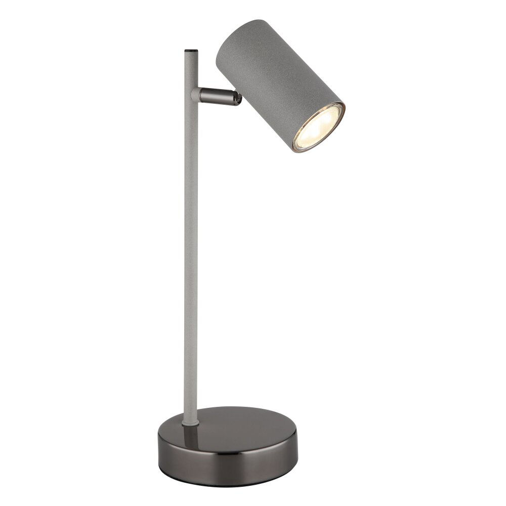 Globo Robby Tischleuchte Chrom, Schwarz, 1-flammig main product photo