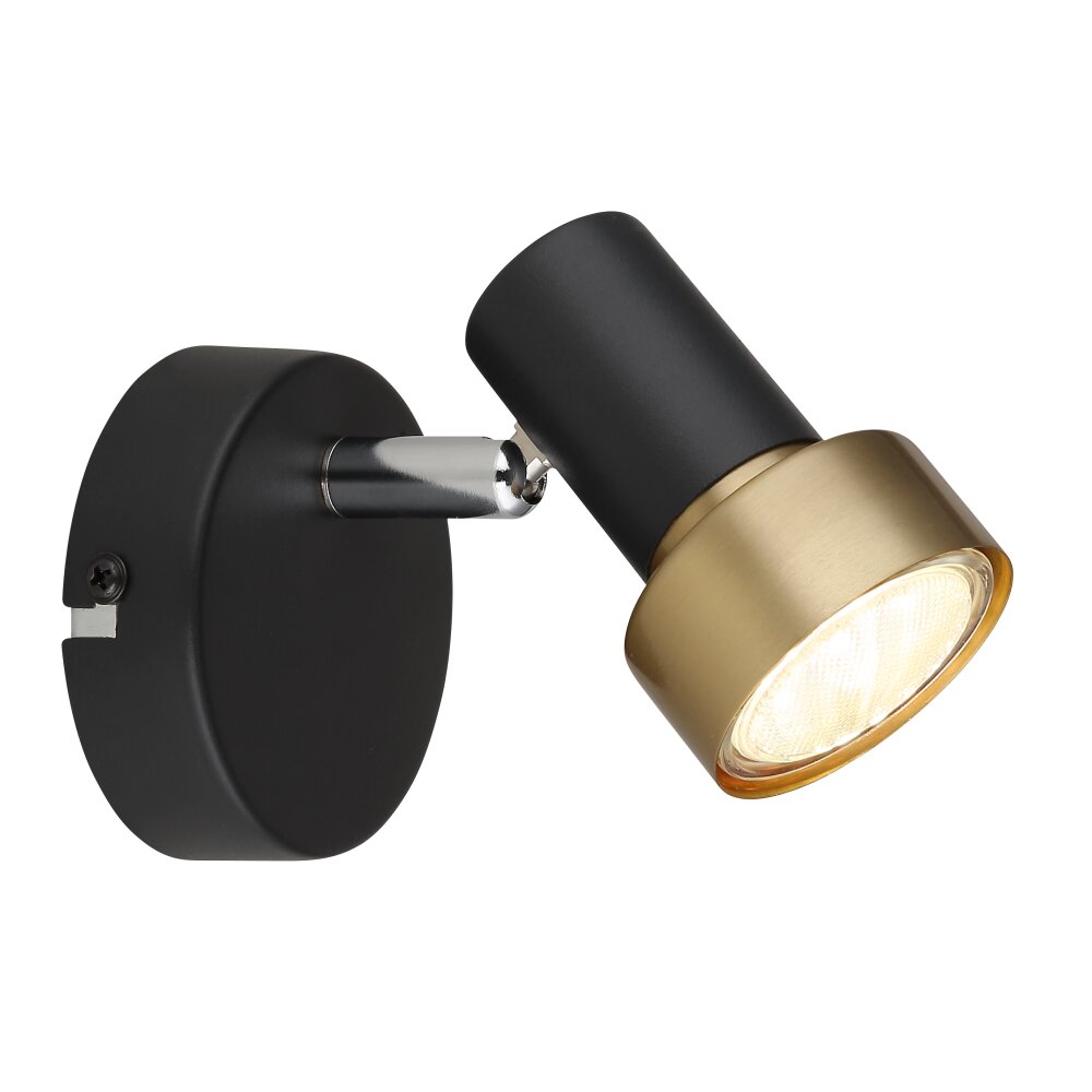 Globo Mason Strahler Chrom, Schwarz, 1-flammig main product photo