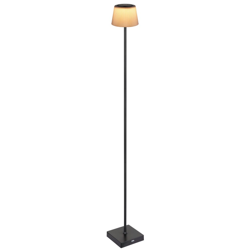 Globo Gregoir Stehleuchte LED Schwarz, 1-flammig main product photo