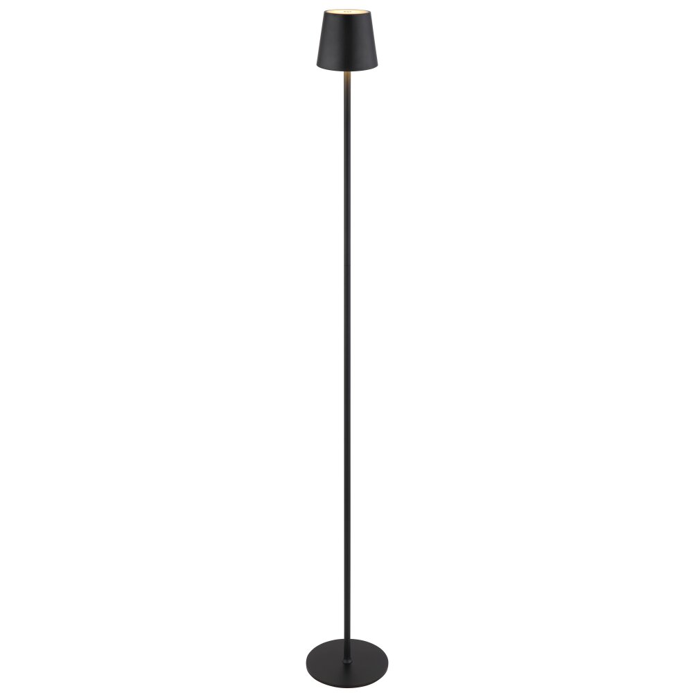 Globo Vannie Stehleuchte LED Schwarz, 1-flammig main product photo