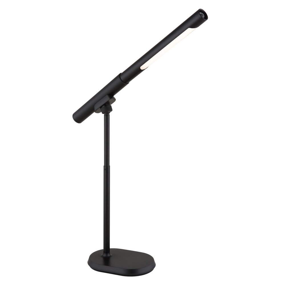 Globo Milan Tischleuchte LED Schwarz, 1-flammig main product photo