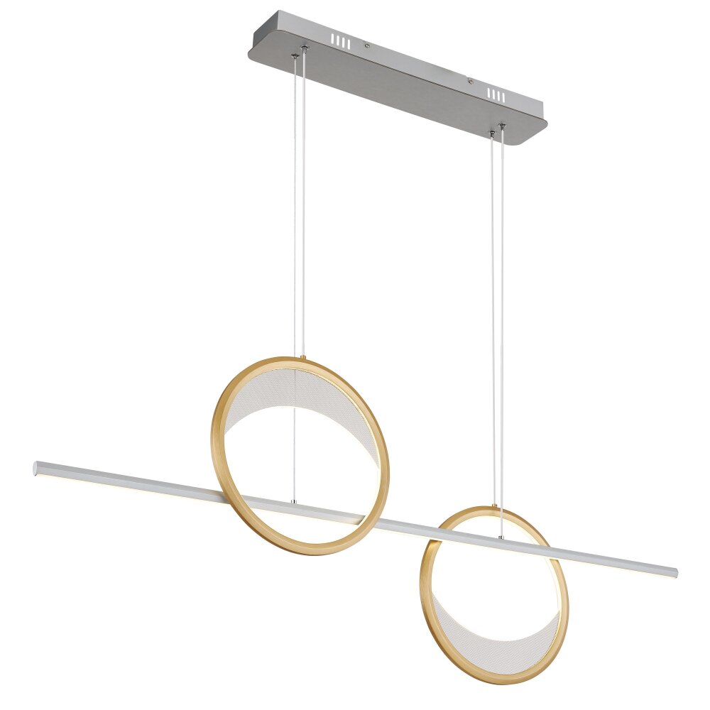 Globo Umbra Hängeleuchte LED Gold, Silber, 1-flammig, Fernbedienung main product photo