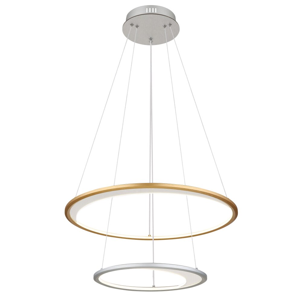 Globo Umbra Hängeleuchte LED Gold, Silber, 1-flammig, Fernbedienung main product photo