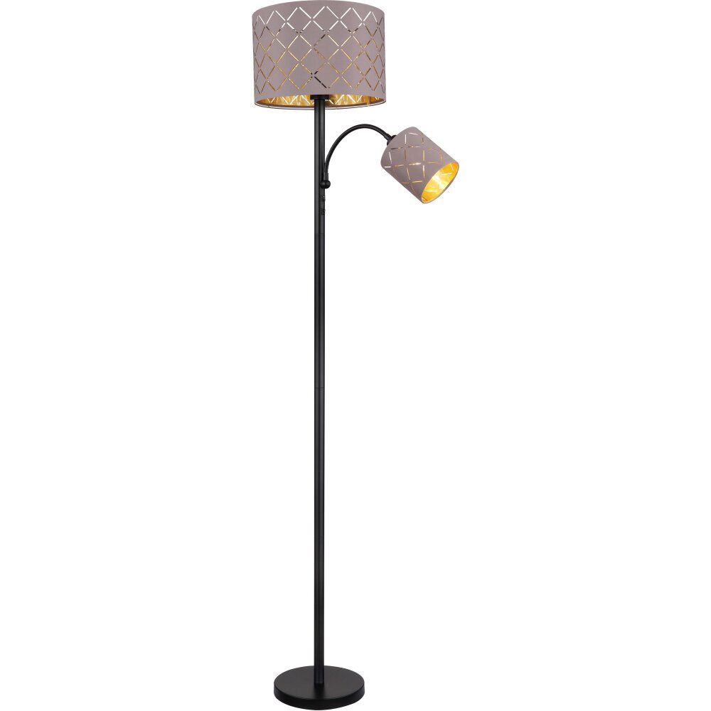 Globo Sunna Stehleuchte Schwarz, 1-flammig main product photo