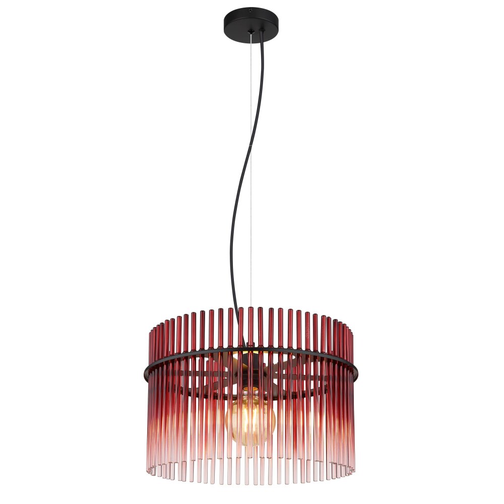 Globo Gorley Hängeleuchte Schwarz, 1-flammig main product photo