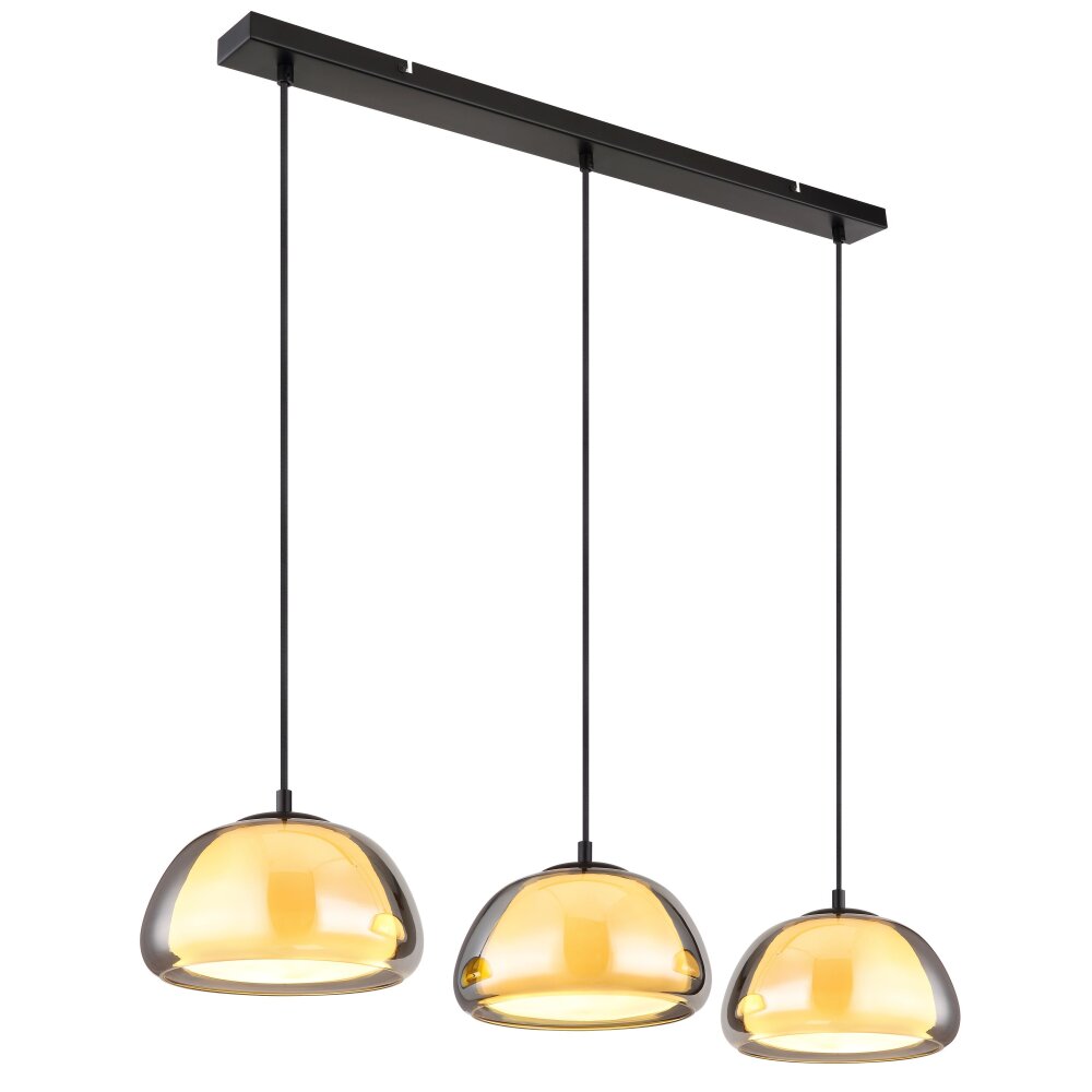 Globo Jella Hängeleuchte Schwarz, 3-flammig main product photo