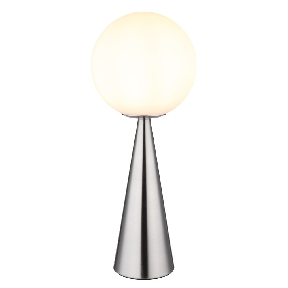 Globo Pinapl Tischleuchte Nickel-Matt, 1-flammig main product photo