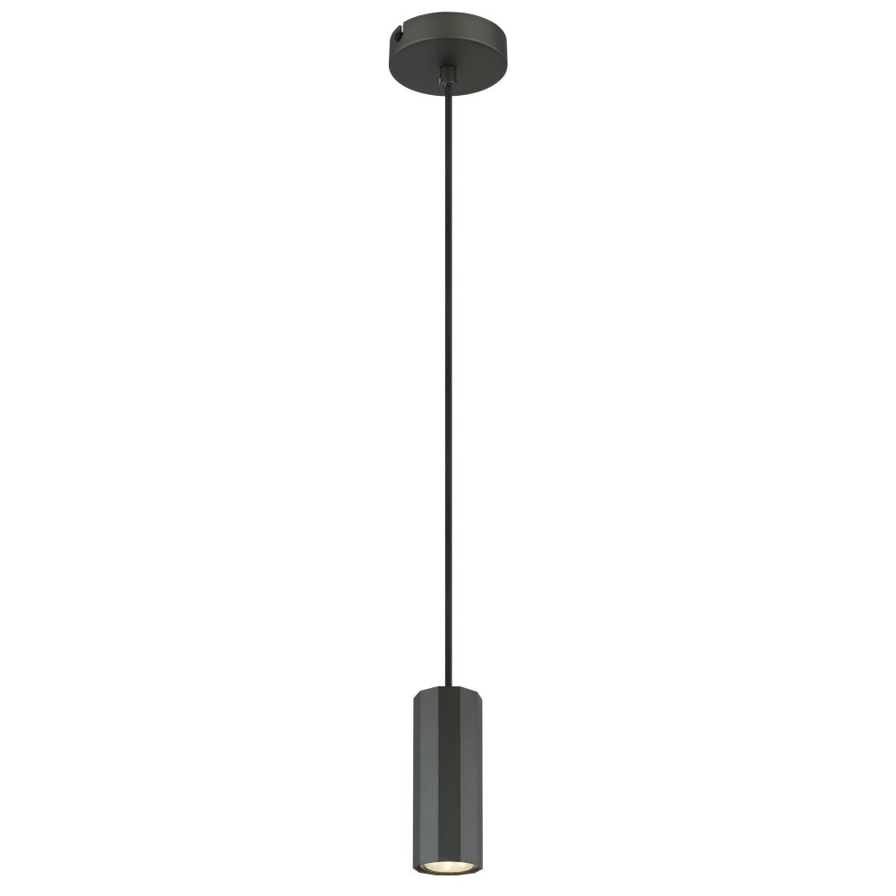 Globo James Hängeleuchte Grau, 1-flammig main product photo