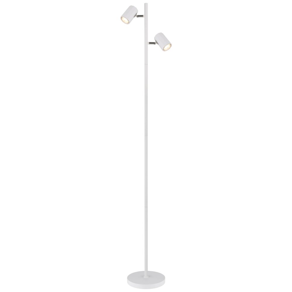 Globo James Stehleuchte Weiß, 2-flammig main product photo