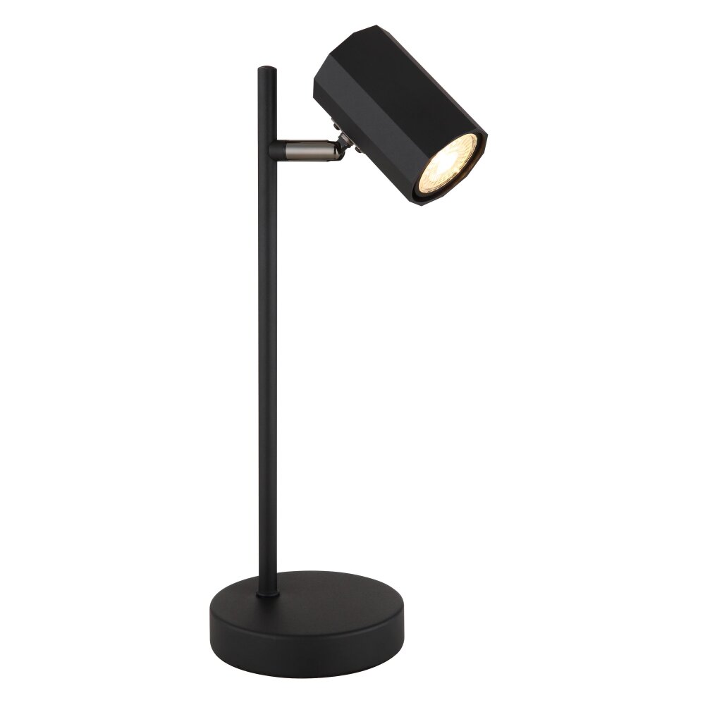 Globo James Tischleuchte Schwarz, 1-flammig main product photo