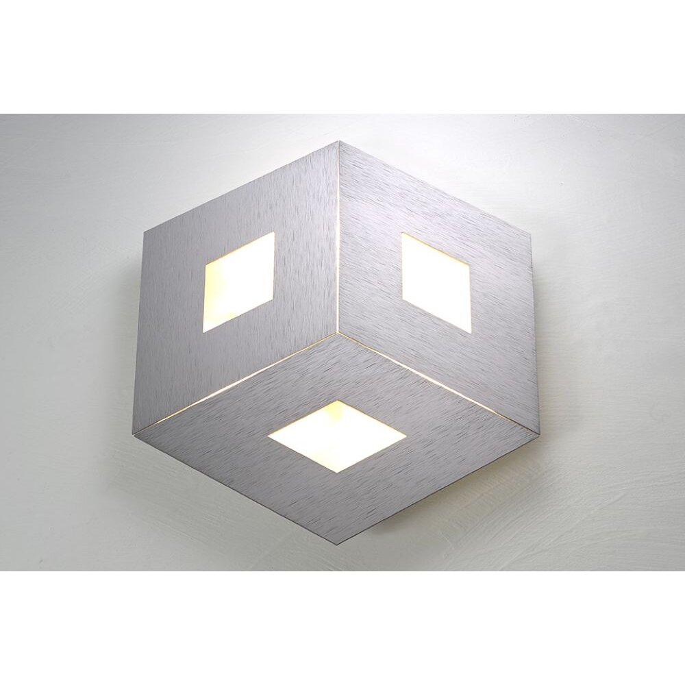 Bopp Leuchten BOX COMFORT Wandleuchte LED Silber, 3-flammig main product photo