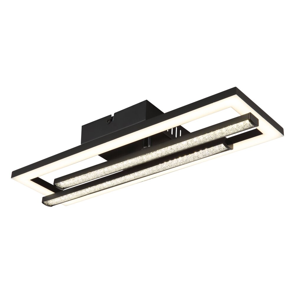 Globo Highway Deckenleuchte LED Schwarz, 1-flammig main product photo