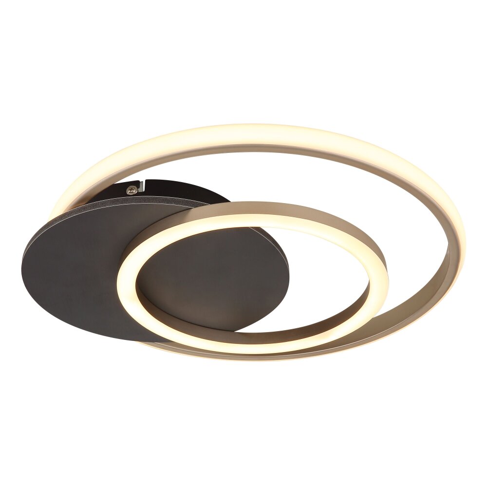 Globo Julio Deckenleuchte LED Grau, 1-flammig main product photo