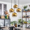 Koyoto Hängeleuchte 20 cm Gold, Klar, 4-flammig Koyoto Hängeleuchte 20 cm Gold, Klar, 4-flammig