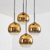 Koyoto Hängeleuchte 20 cm Gold, Klar, 4-flammig Koyoto Hängeleuchte 20 cm Gold, Klar, 4-flammig