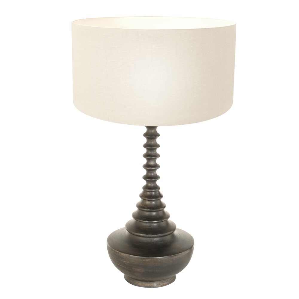 Steinhauer Bois Tischleuchte Schwarz, 1-flammig main product photo