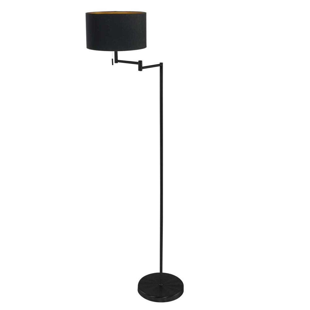 Steinhauer Bella Stehleuchte Schwarz, 1-flammig main product photo