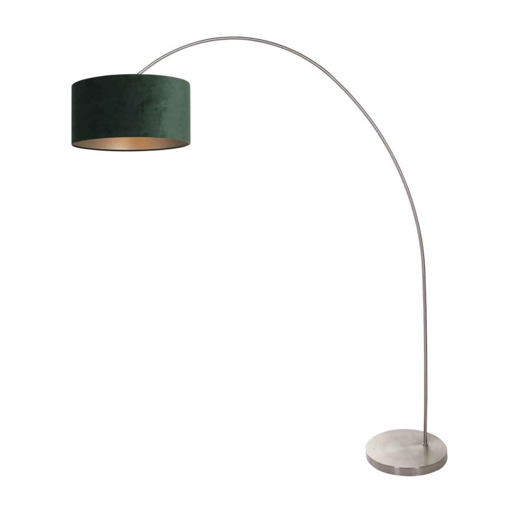 Steinhauer Solva Stehleuchte Stahl gebürstet, 1-flammig main product photo