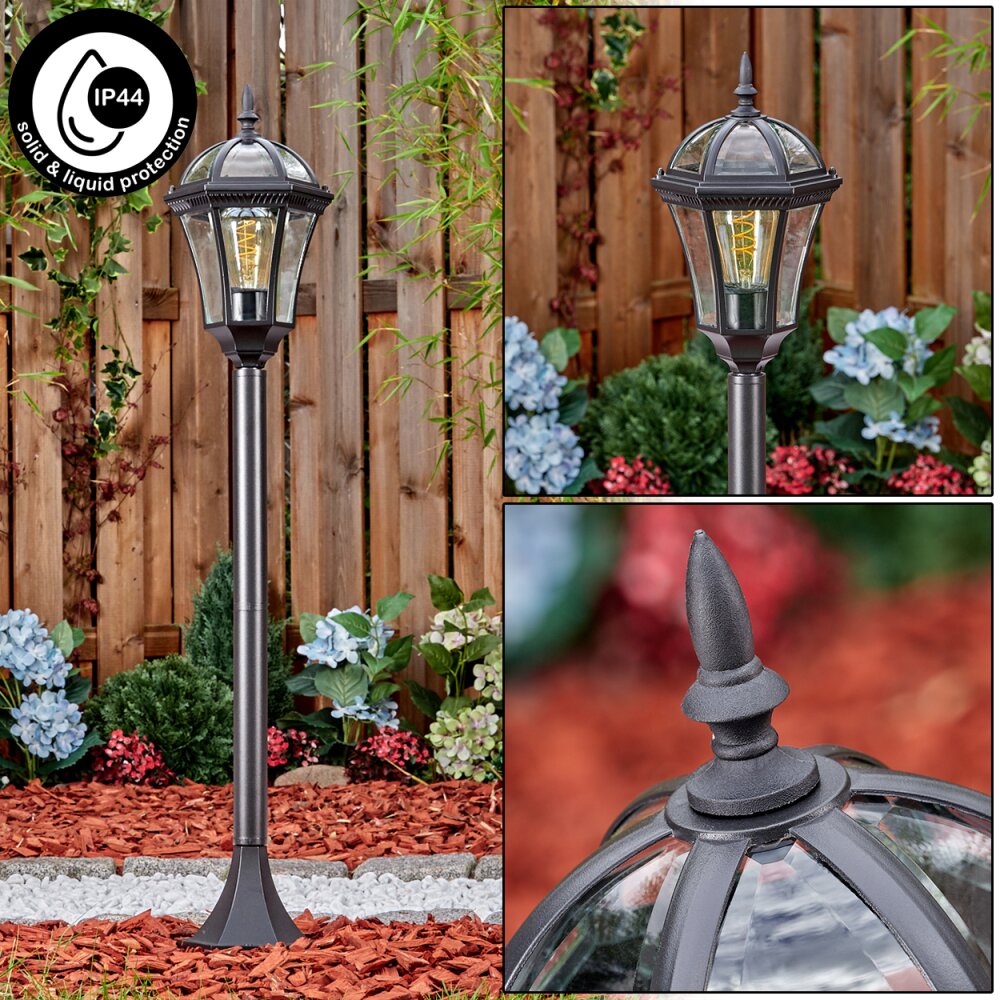 Lavajo Wegeleuchte Schwarz, 1-flammig main product photo