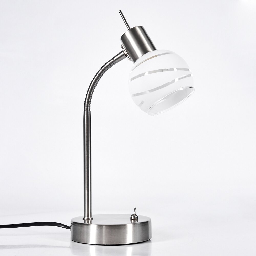 Warga Tischleuchte LED Nickel-Matt H3836569 | lampe.de