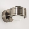 Wandleuchte Indore LED Nickel-Matt, 2-flammig