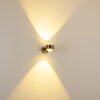 Wandleuchte Indore LED Nickel-Matt, 2-flammig