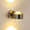 Wandleuchte Indore LED Nickel-Matt, 2-flammig