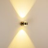 Wandleuchte Indore LED Nickel-Matt, 2-flammig