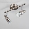 Gropptorp Deckenleuchte Nickel-Matt, 2-flammig
