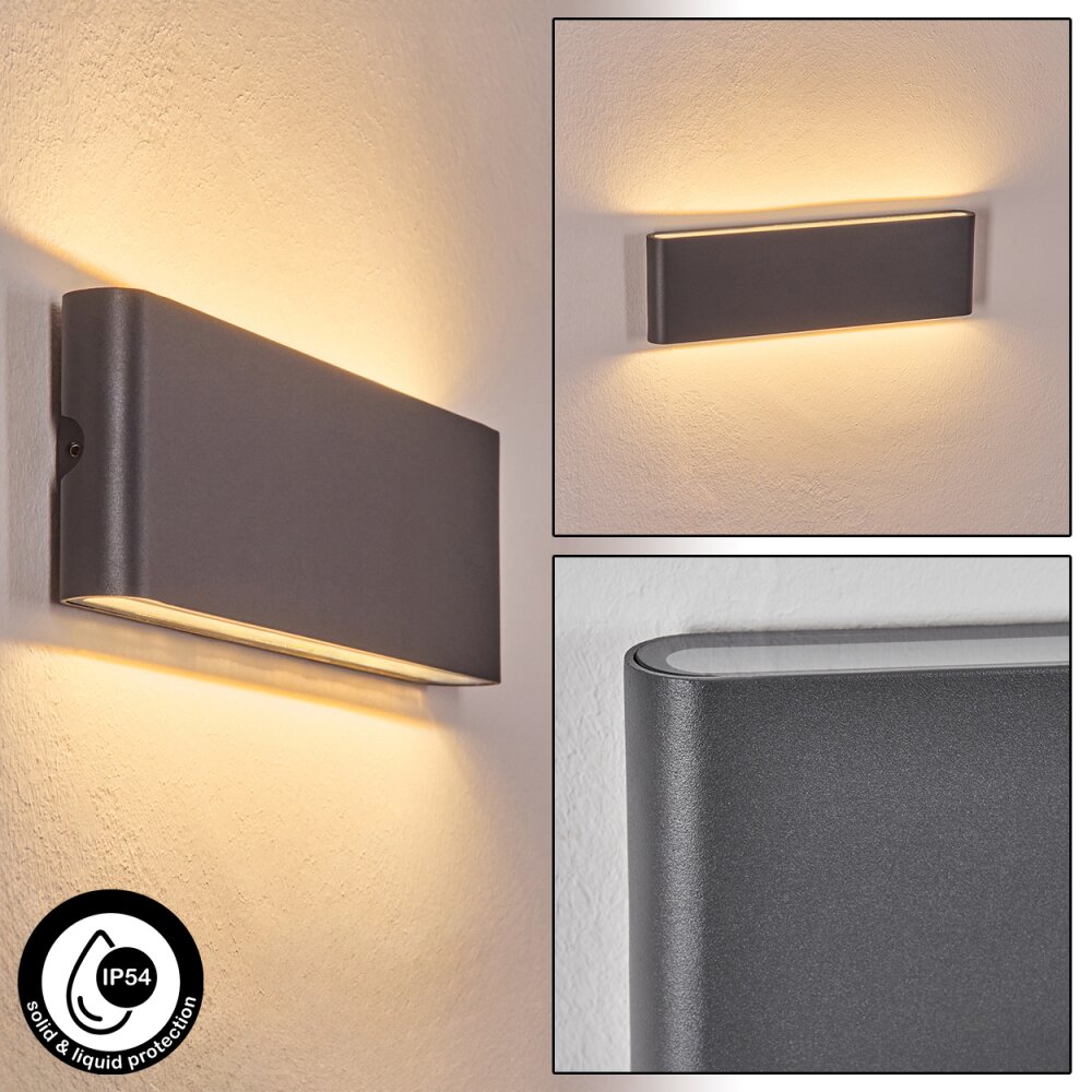 Gamas Wandleuchte Anthrazit, 1-flammig main product photo