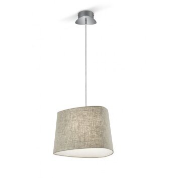 Trio Leuchten CROSBY Pendelleuchte Braun, 1-flammig
