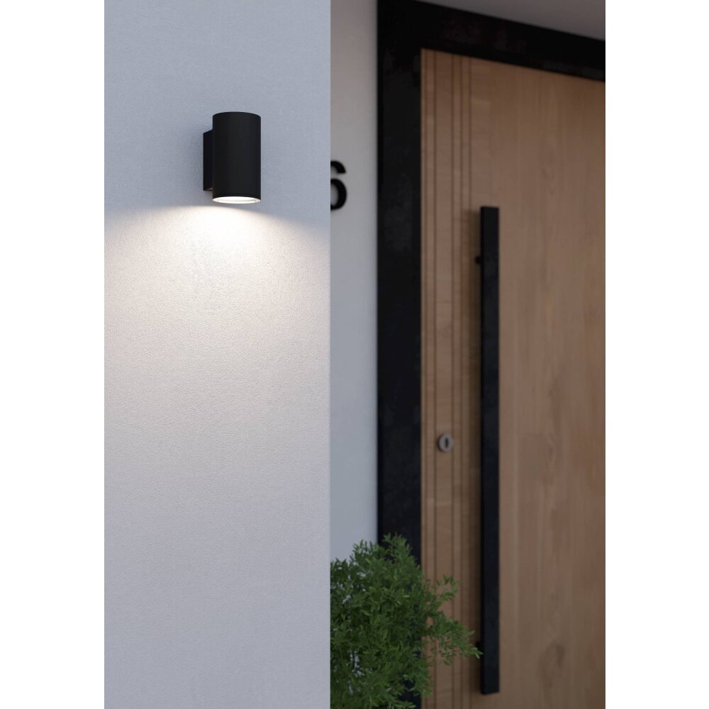 Eglo IZZALINI Außenwandleuchte LED Schwarz, 1-flammig main product photo