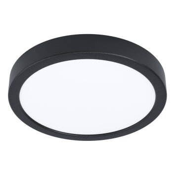 Eglo FUEVA 5 Deckenleuchte LED Schwarz, 1-flammig, Bewegungsmelder Eglo FUEVA 5 Deckenleuchte LED Schwarz, 1-flammig, Bewegungsmelder