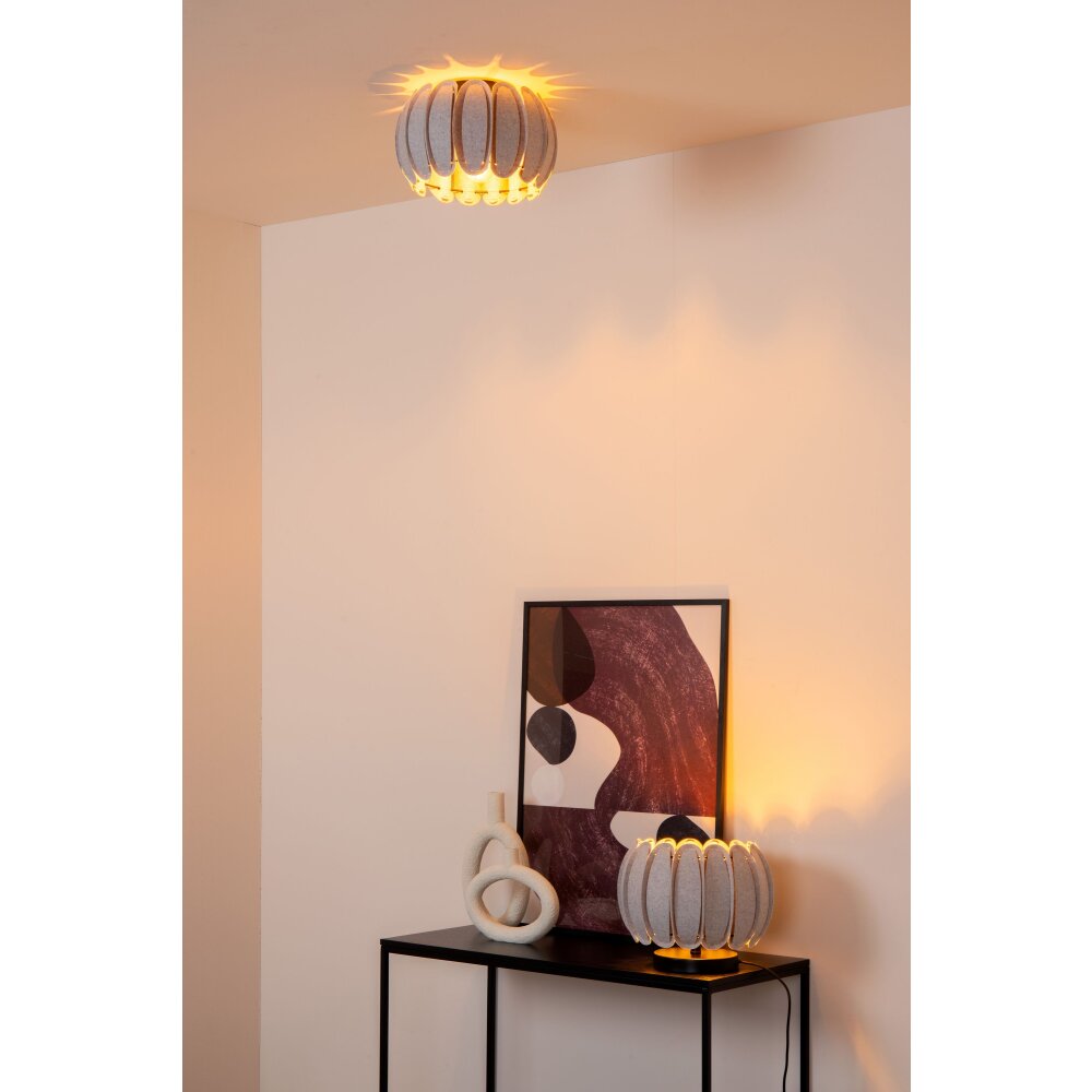 Lucide SPENCER Deckenleuchte Schwarz, 1-flammig main product photo
