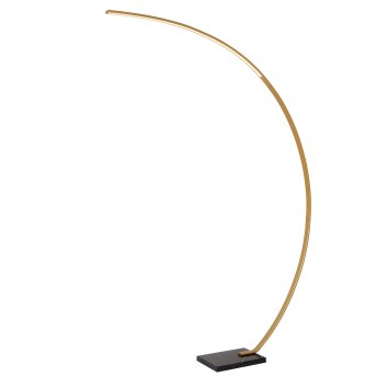 Lucide CURVE Bogenlampe LED Schwarz, 1-flammig