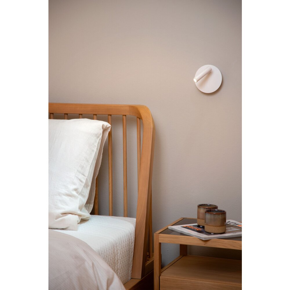 Lucide JOLIJN Wandleuchte LED Weiß, 1-flammig main product photo