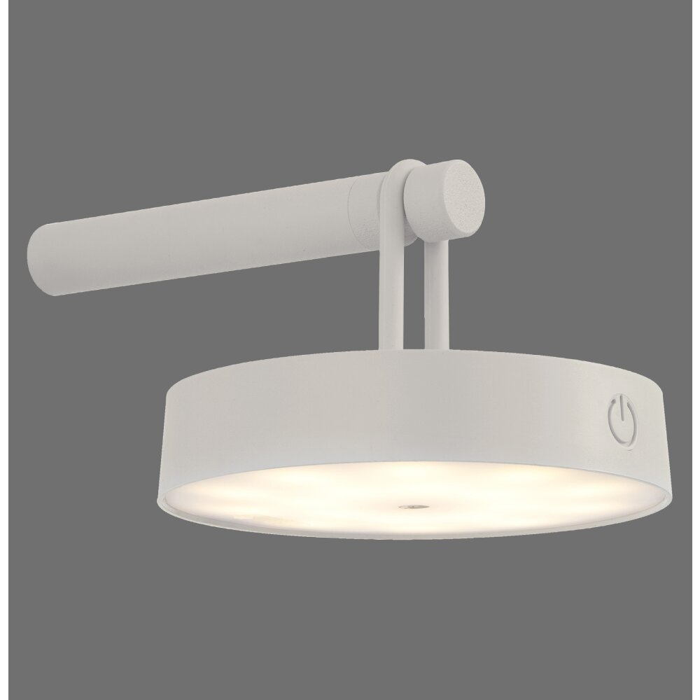 Leuchten Direkt ARMA Pendelleuchte LED Grau, 1-flammig main product photo