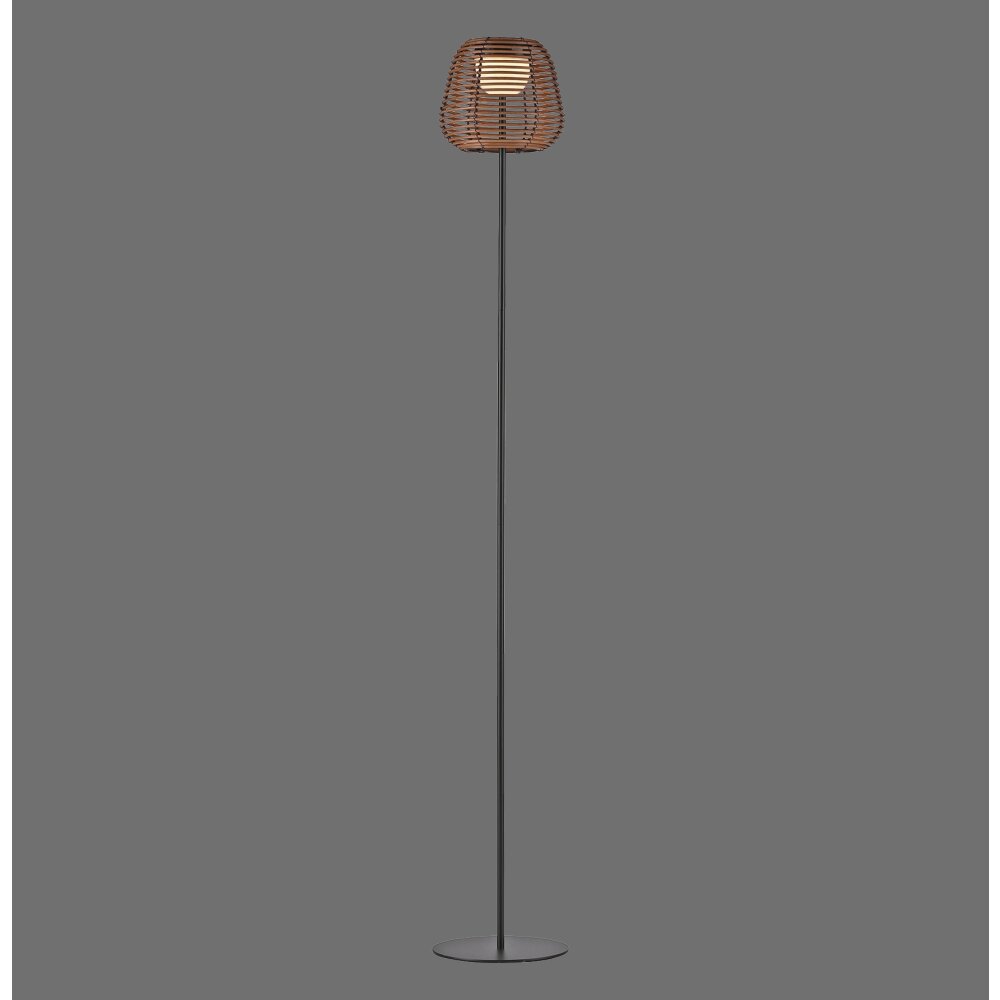 Leuchten Direkt ASKIA Stehleuchte LED Schwarz, 1-flammig main product photo