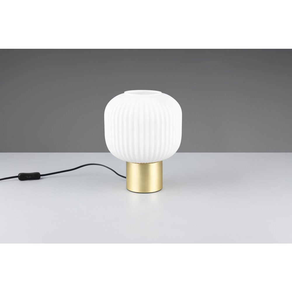 Trio Diva Tischleuchte Messing, 1-flammig main product photo