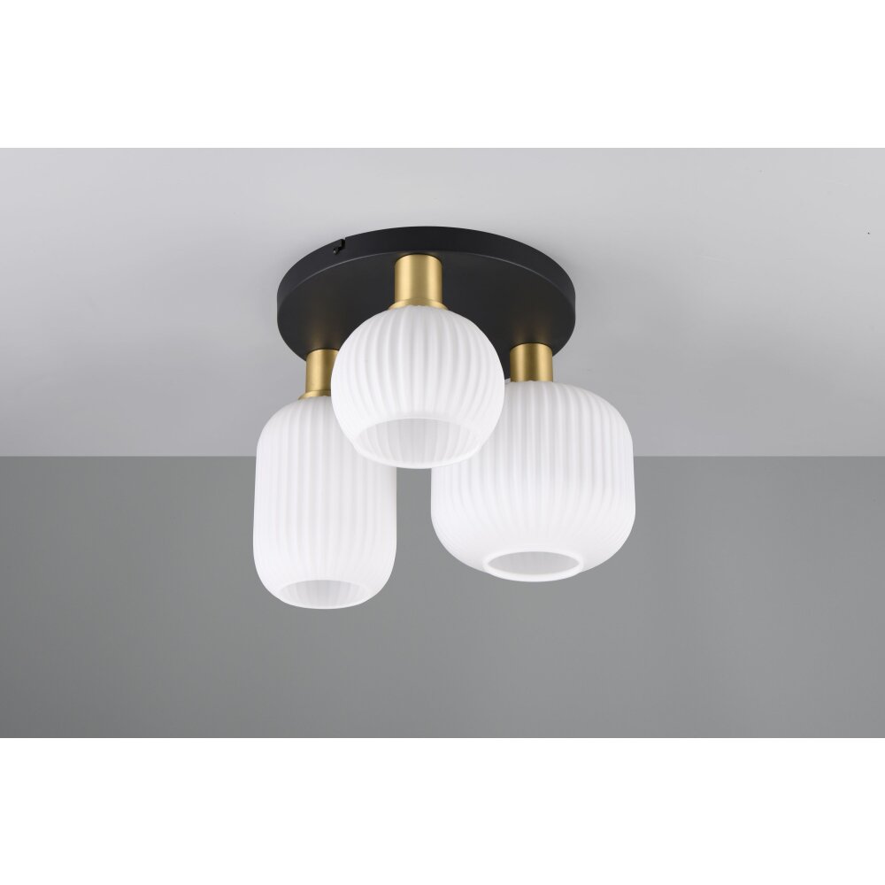Trio Diva Deckenleuchte Messing, 3-flammig main product photo