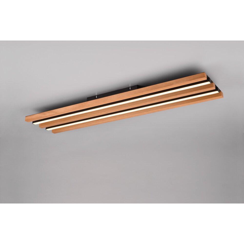 Trio Fontana Deckenleuchte LED Schwarz, 1-flammig main product photo