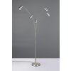 Trio Marley Stehlampe Nickel-Matt, 5-flammig