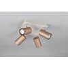 Trio Marley Deckenspot Braun, 4-flammig