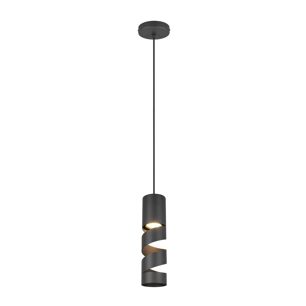 Trio Stream Pendelleuchte Schwarz, 1-flammig main product photo