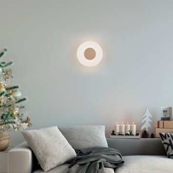 Trio Celeste Wandleuchte LED Braun, 1-flammig