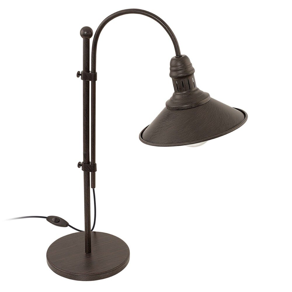 Eglo STOCKBURY Tischleuchte Beige, Dunkelbraun, 1-flammig main product photo